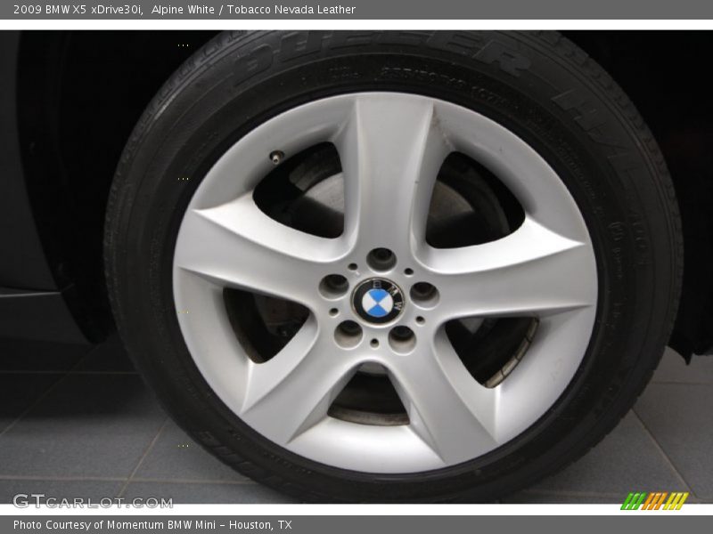 Alpine White / Tobacco Nevada Leather 2009 BMW X5 xDrive30i