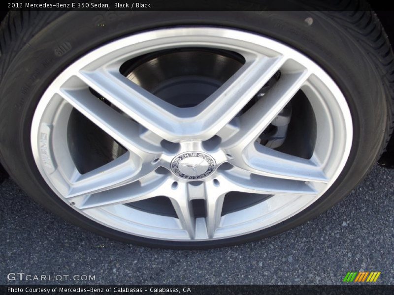 Black / Black 2012 Mercedes-Benz E 350 Sedan