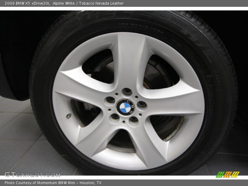 Alpine White / Tobacco Nevada Leather 2009 BMW X5 xDrive30i