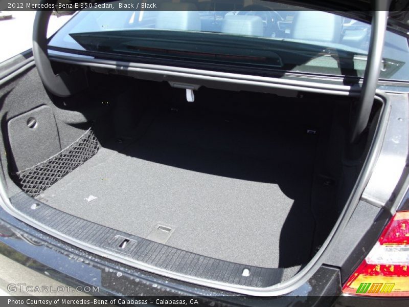 Black / Black 2012 Mercedes-Benz E 350 Sedan