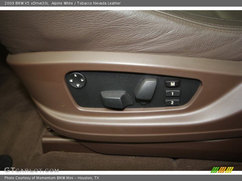 Alpine White / Tobacco Nevada Leather 2009 BMW X5 xDrive30i