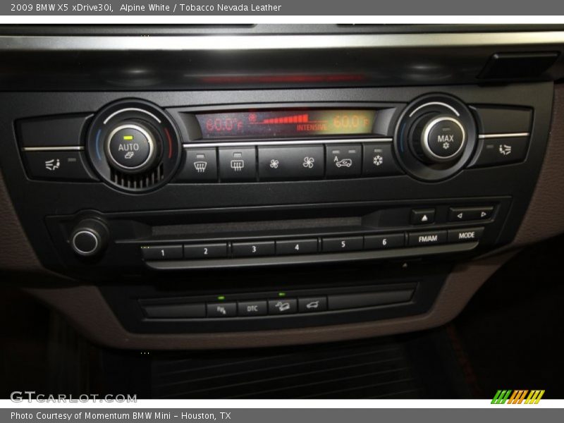 Alpine White / Tobacco Nevada Leather 2009 BMW X5 xDrive30i