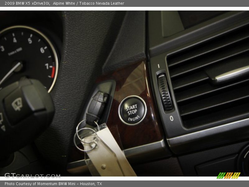 Alpine White / Tobacco Nevada Leather 2009 BMW X5 xDrive30i