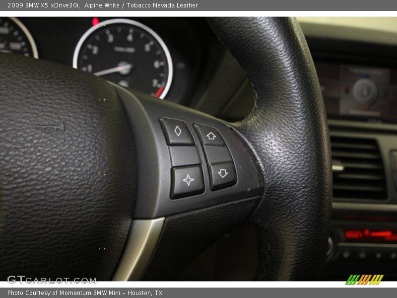 Alpine White / Tobacco Nevada Leather 2009 BMW X5 xDrive30i