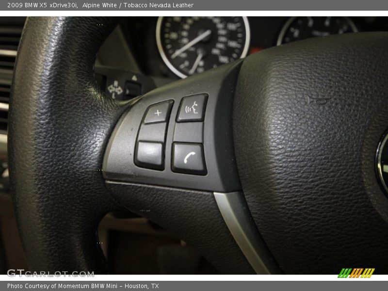 Alpine White / Tobacco Nevada Leather 2009 BMW X5 xDrive30i