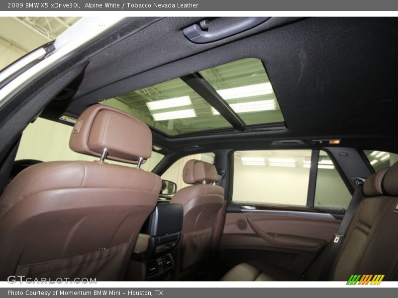 Alpine White / Tobacco Nevada Leather 2009 BMW X5 xDrive30i