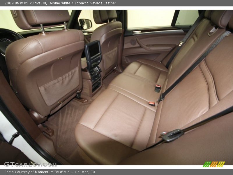 Alpine White / Tobacco Nevada Leather 2009 BMW X5 xDrive30i