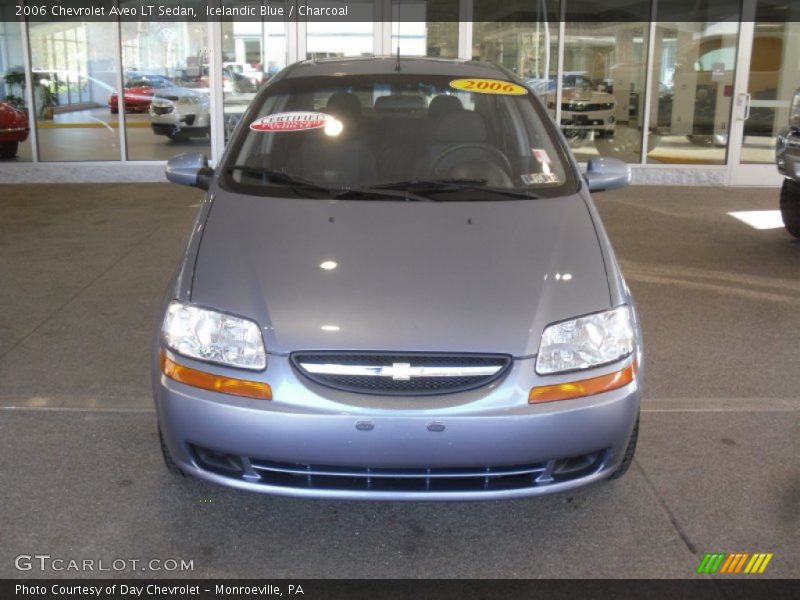 Icelandic Blue / Charcoal 2006 Chevrolet Aveo LT Sedan