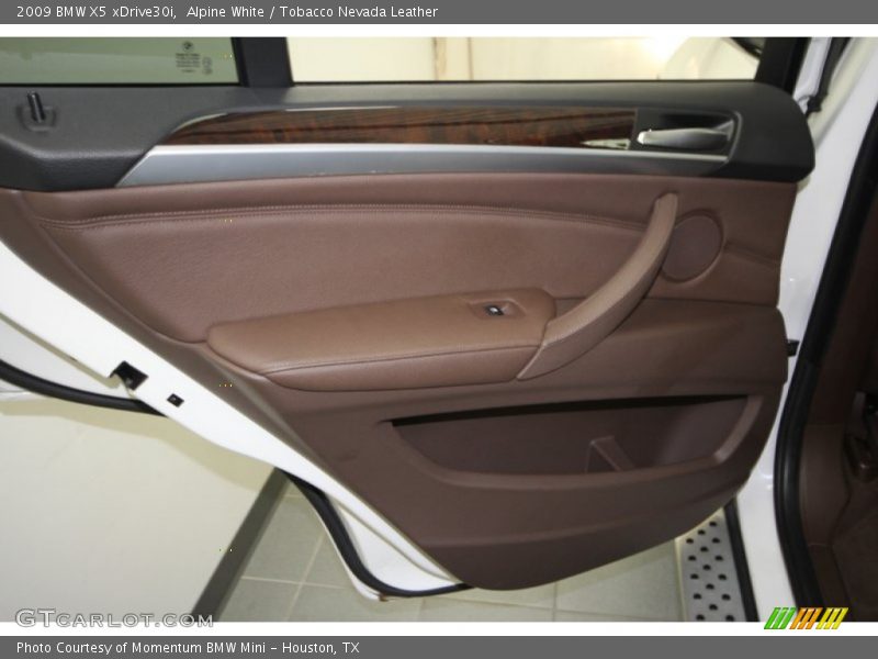 Alpine White / Tobacco Nevada Leather 2009 BMW X5 xDrive30i
