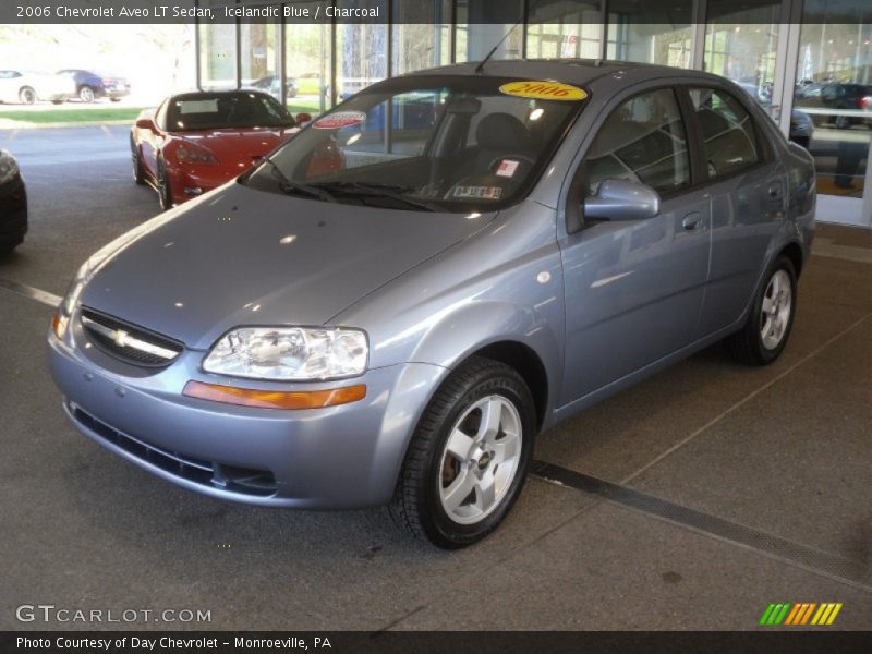 Icelandic Blue / Charcoal 2006 Chevrolet Aveo LT Sedan
