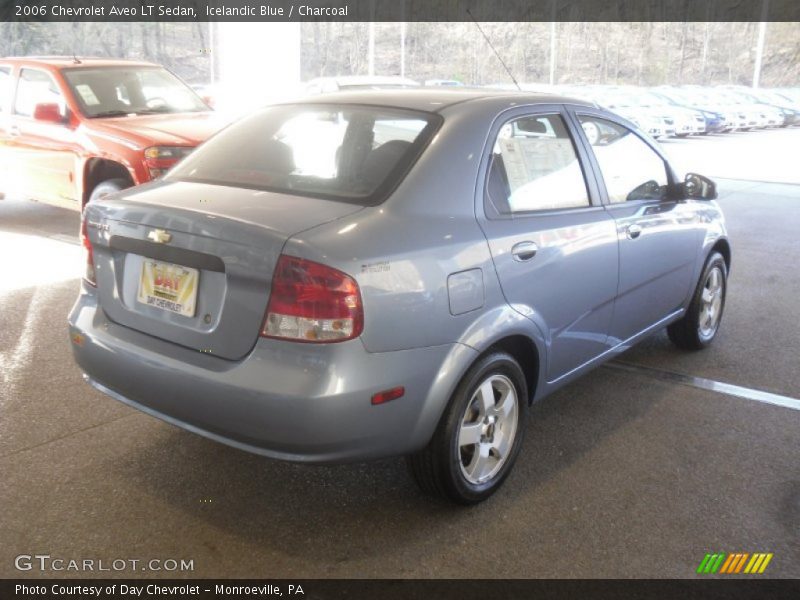 Icelandic Blue / Charcoal 2006 Chevrolet Aveo LT Sedan