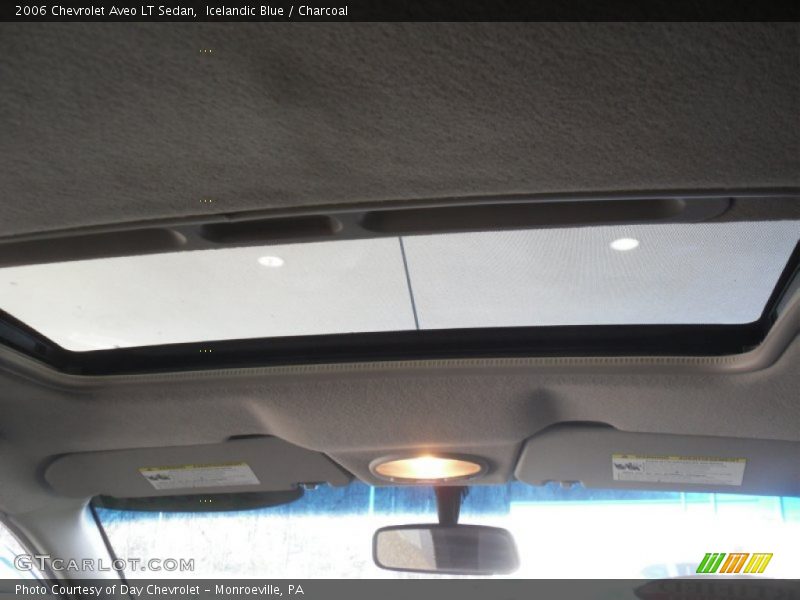 Icelandic Blue / Charcoal 2006 Chevrolet Aveo LT Sedan
