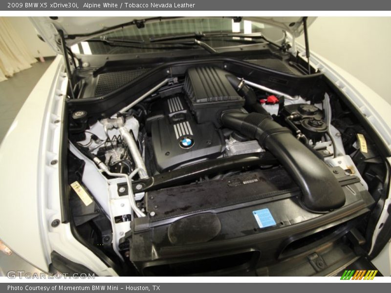Alpine White / Tobacco Nevada Leather 2009 BMW X5 xDrive30i