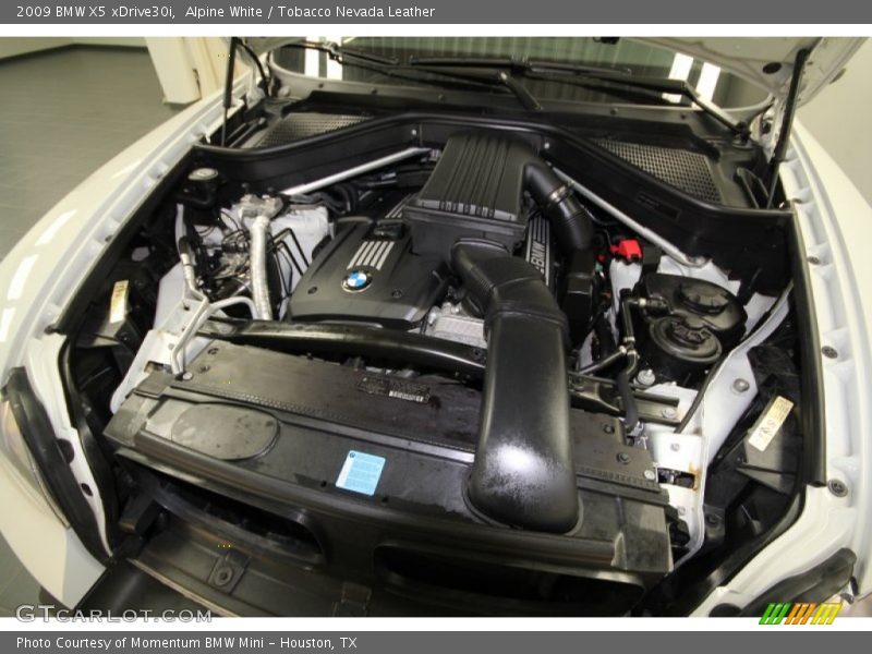 Alpine White / Tobacco Nevada Leather 2009 BMW X5 xDrive30i