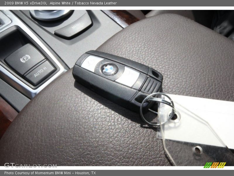 Alpine White / Tobacco Nevada Leather 2009 BMW X5 xDrive30i