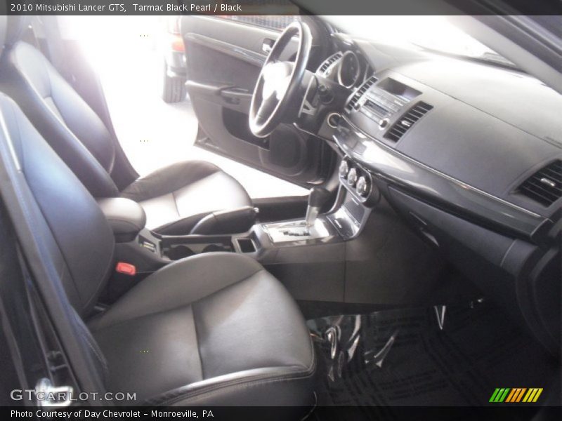 Tarmac Black Pearl / Black 2010 Mitsubishi Lancer GTS