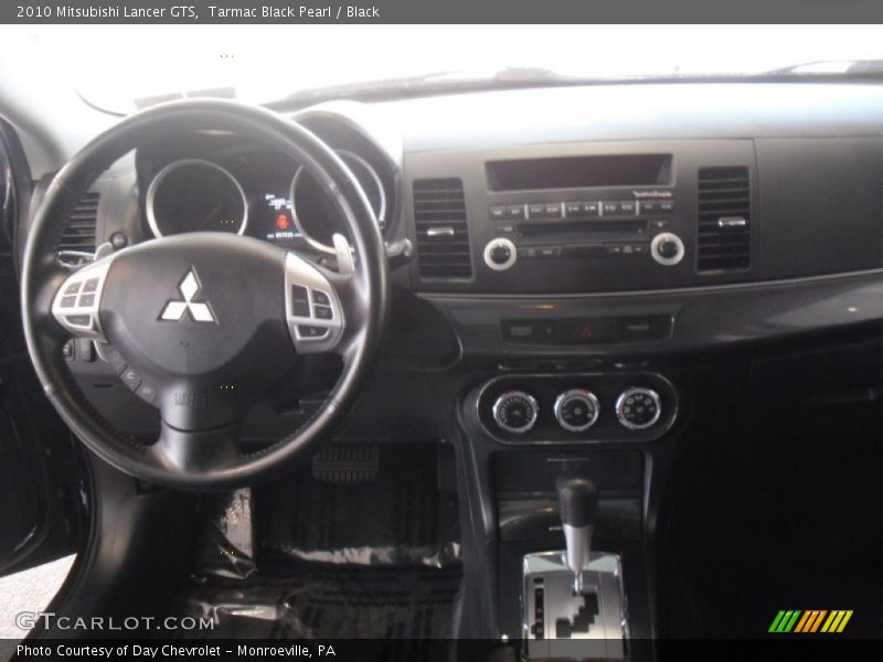 Tarmac Black Pearl / Black 2010 Mitsubishi Lancer GTS
