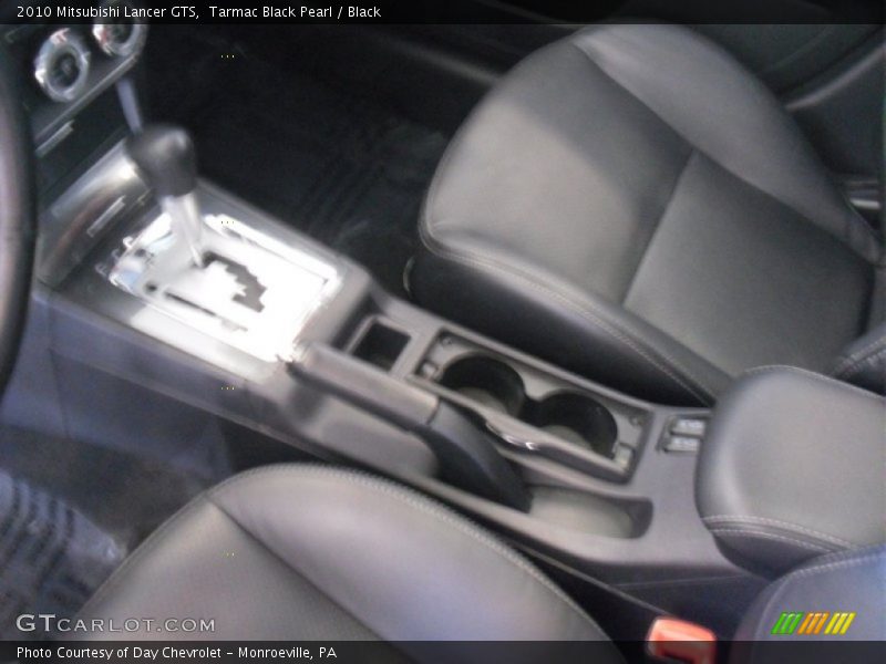 Tarmac Black Pearl / Black 2010 Mitsubishi Lancer GTS