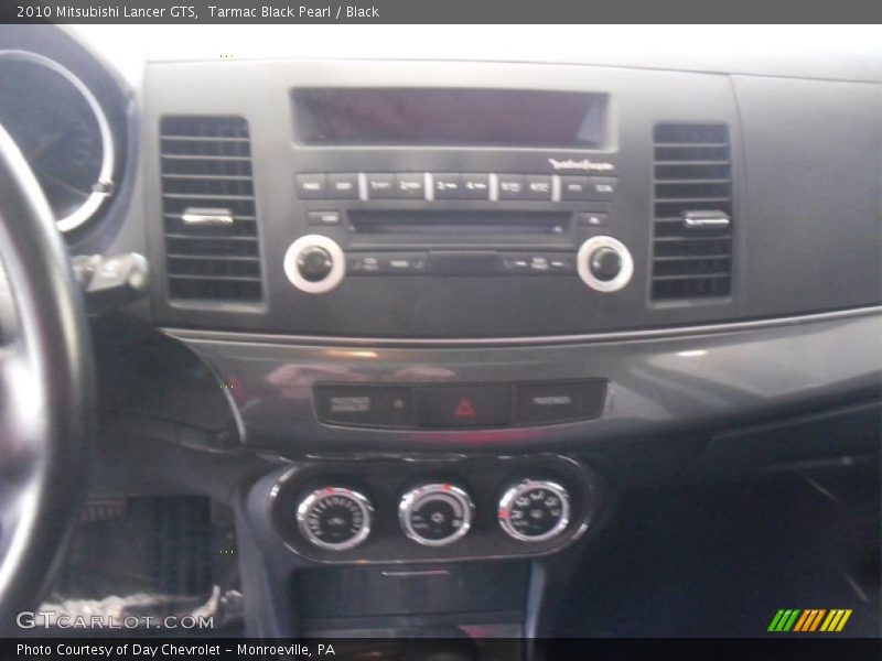 Tarmac Black Pearl / Black 2010 Mitsubishi Lancer GTS