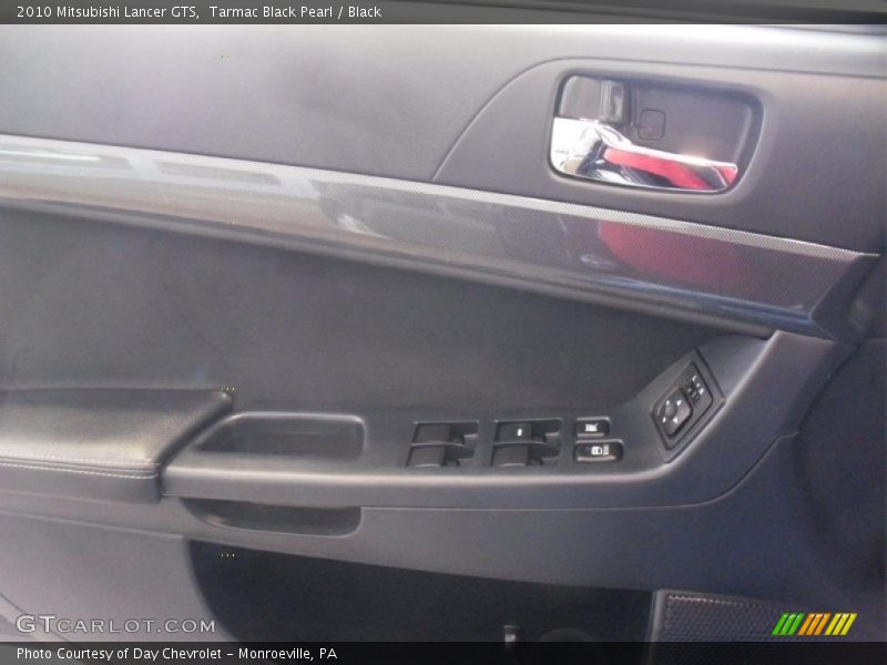 Tarmac Black Pearl / Black 2010 Mitsubishi Lancer GTS