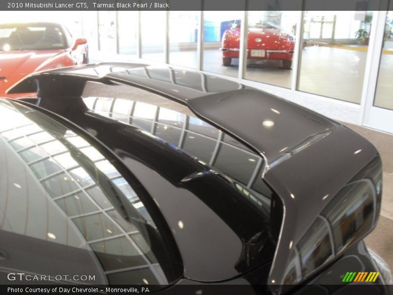 Tarmac Black Pearl / Black 2010 Mitsubishi Lancer GTS