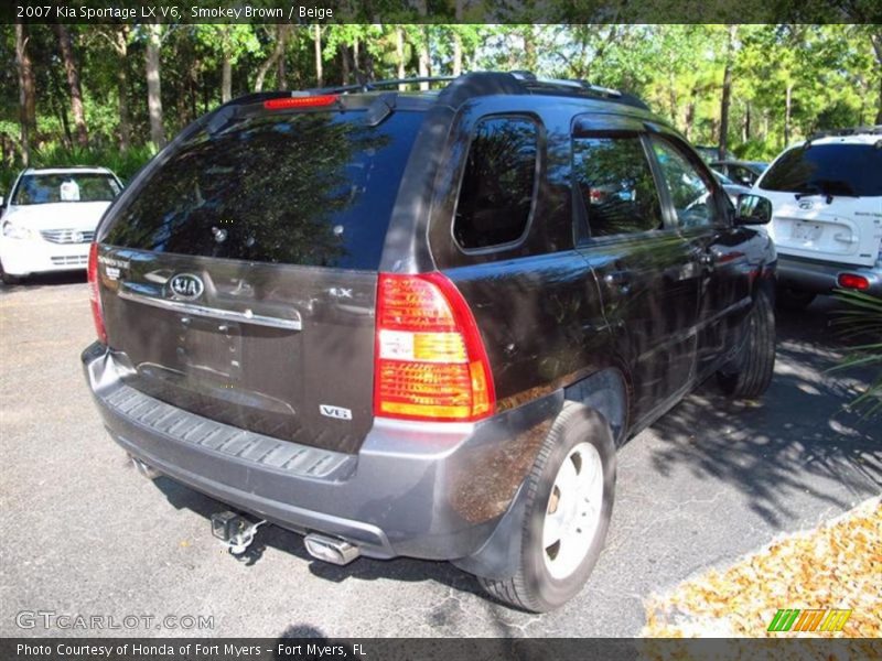 Smokey Brown / Beige 2007 Kia Sportage LX V6