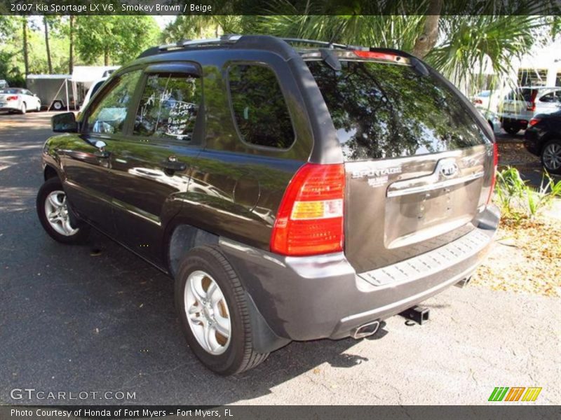 Smokey Brown / Beige 2007 Kia Sportage LX V6