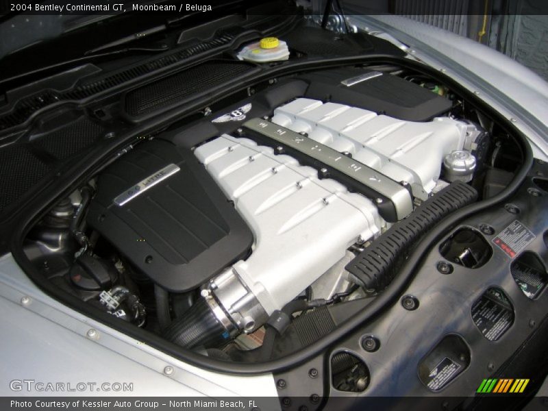  2004 Continental GT  Engine - 6.0L Twin-Turbocharged DOHC 48V VVT W12
