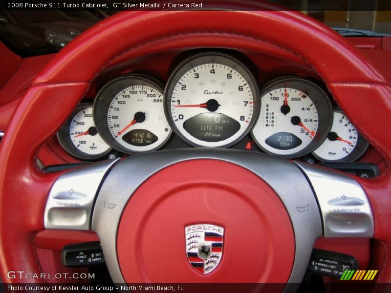  2008 911 Turbo Cabriolet Turbo Cabriolet Gauges