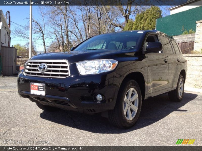 Black / Ash 2010 Toyota Highlander SE 4WD