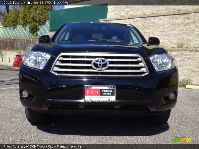 Black / Ash 2010 Toyota Highlander SE 4WD