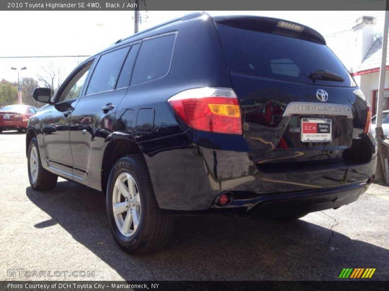 Black / Ash 2010 Toyota Highlander SE 4WD