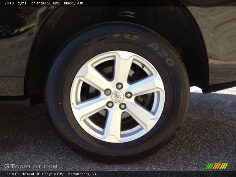 Black / Ash 2010 Toyota Highlander SE 4WD