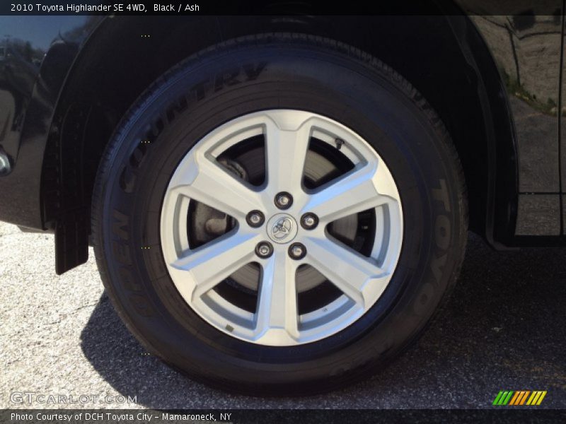 Black / Ash 2010 Toyota Highlander SE 4WD
