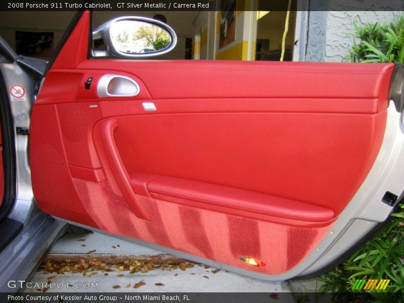 Door Panel of 2008 911 Turbo Cabriolet