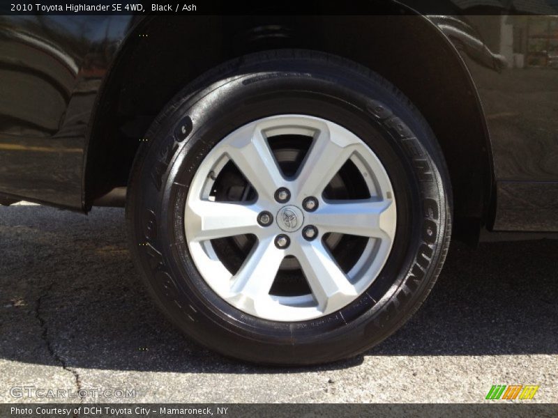 Black / Ash 2010 Toyota Highlander SE 4WD