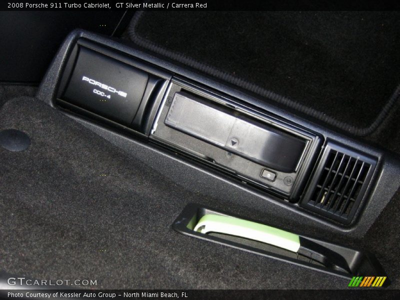 6 Disc CD Changer - 2008 Porsche 911 Turbo Cabriolet