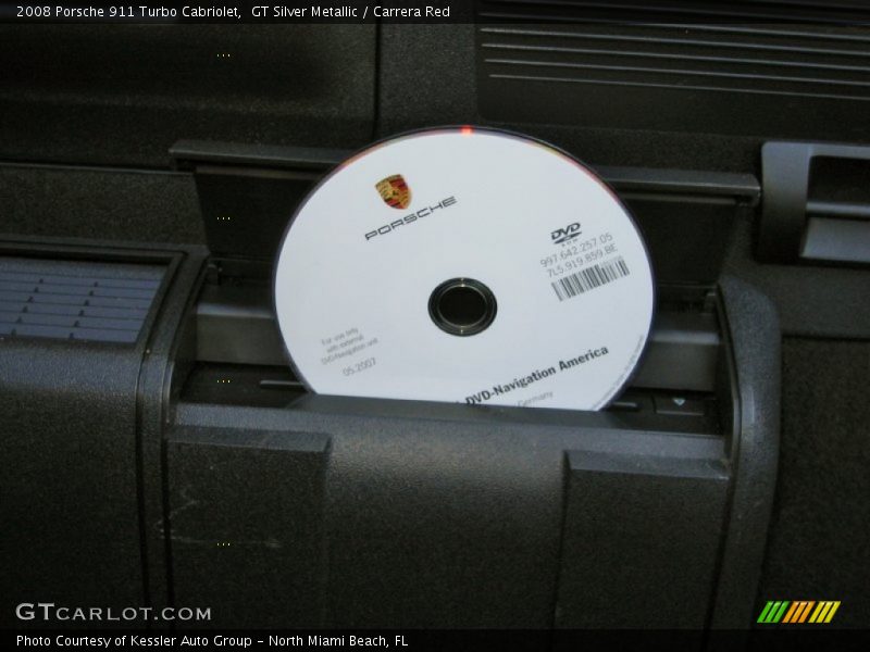 DVD Navigation - 2008 Porsche 911 Turbo Cabriolet