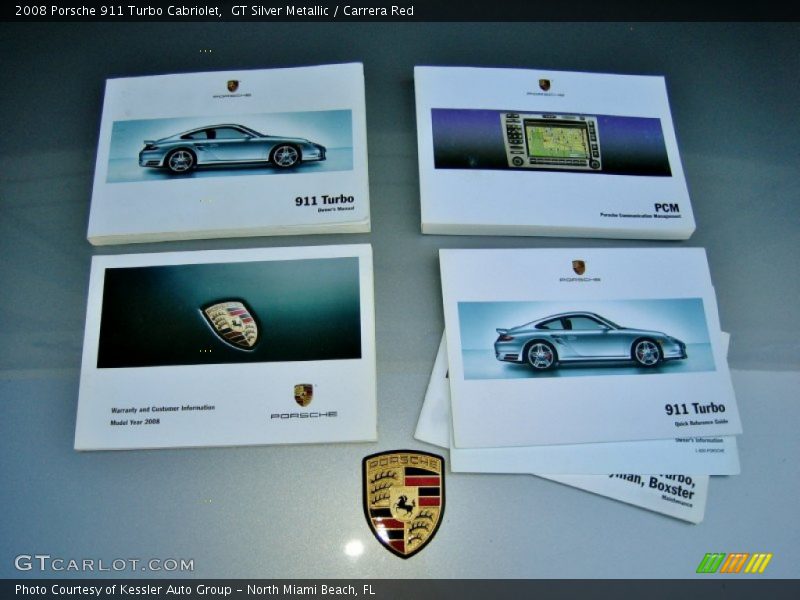 Books/Manuals of 2008 911 Turbo Cabriolet