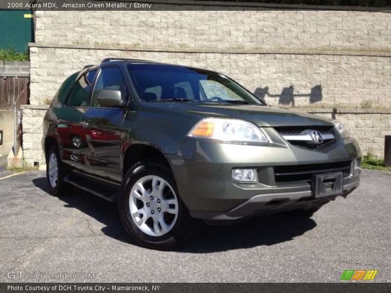 Amazon Green Metallic / Ebony 2006 Acura MDX