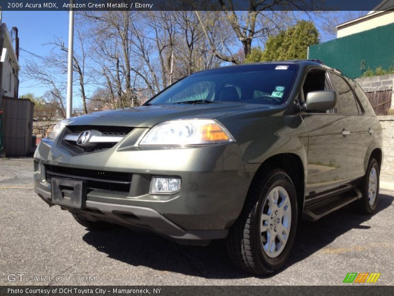 Amazon Green Metallic / Ebony 2006 Acura MDX