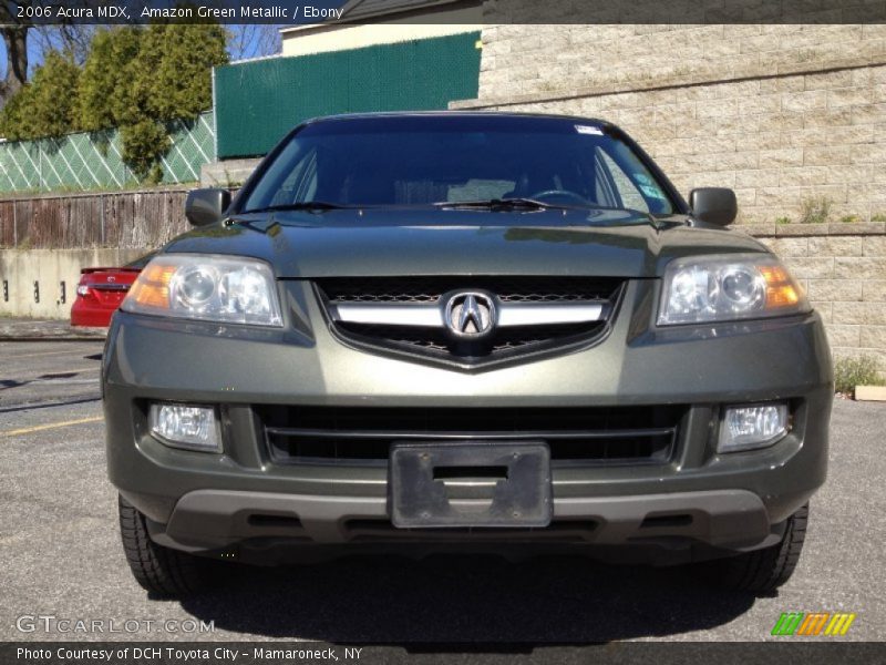 Amazon Green Metallic / Ebony 2006 Acura MDX