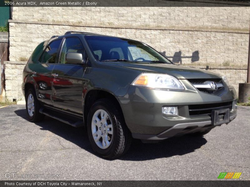 Amazon Green Metallic / Ebony 2006 Acura MDX