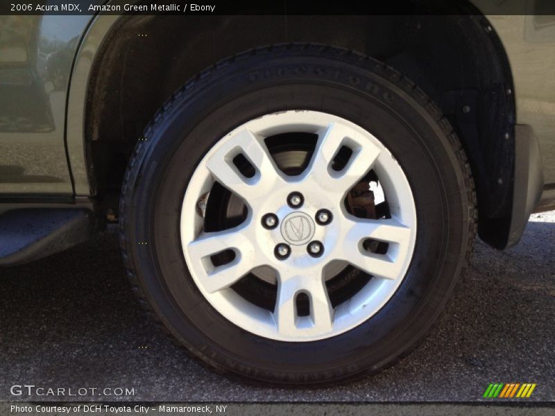 Amazon Green Metallic / Ebony 2006 Acura MDX
