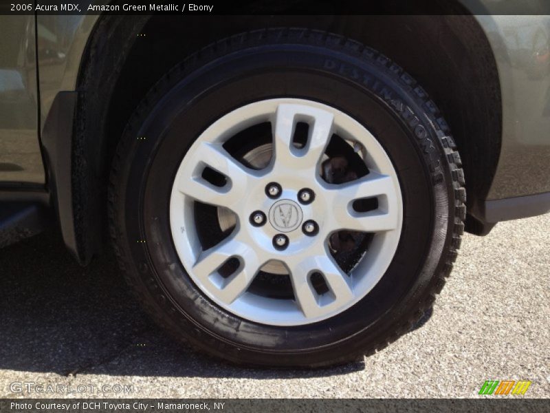 Amazon Green Metallic / Ebony 2006 Acura MDX