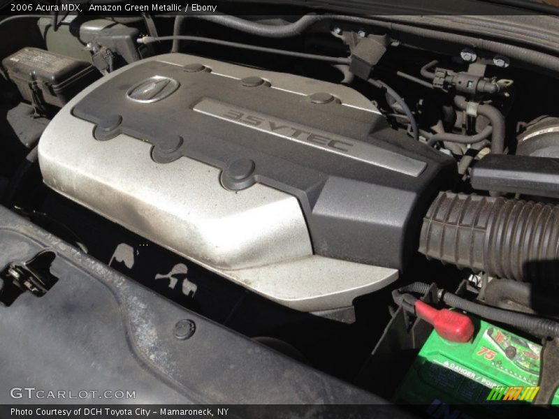 Amazon Green Metallic / Ebony 2006 Acura MDX