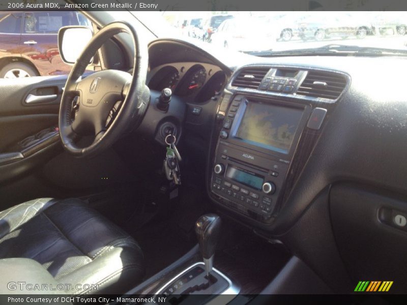 Amazon Green Metallic / Ebony 2006 Acura MDX