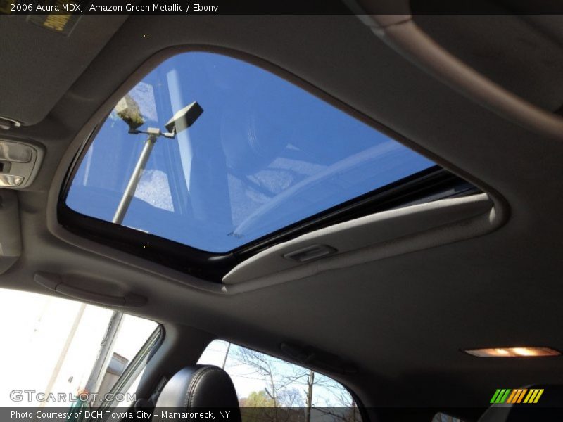 Amazon Green Metallic / Ebony 2006 Acura MDX