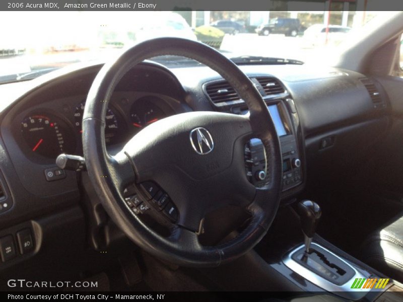 Amazon Green Metallic / Ebony 2006 Acura MDX