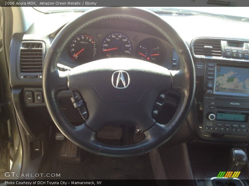 Amazon Green Metallic / Ebony 2006 Acura MDX